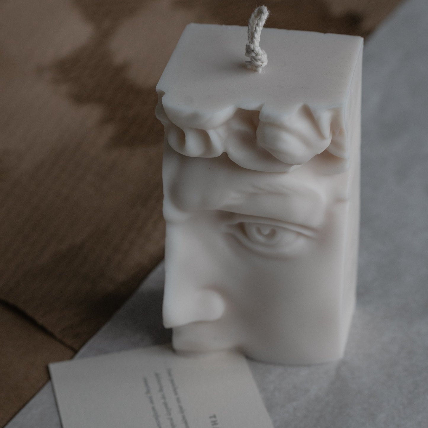 Half David Head Candle