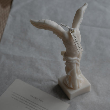 The Winged Victory of Samothraki Candle