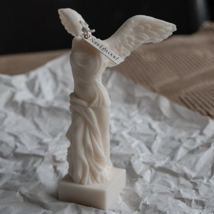 The Winged Victory of Samothraki Candle